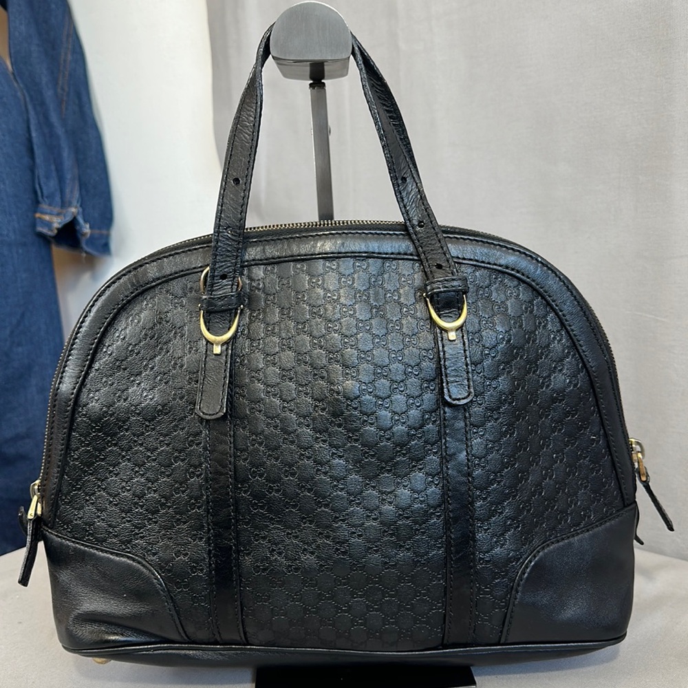 Gucci Microguccissima Nice Top Handle Bag